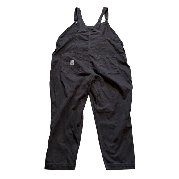 Big Bud Press 100% Cotton Artist Togs Twill Utility Overalls Women's 3XL Brown - Picture 2 of 16